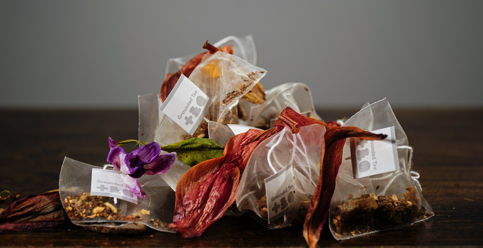 Assorted tea bags for monthly curation box / tea subscription