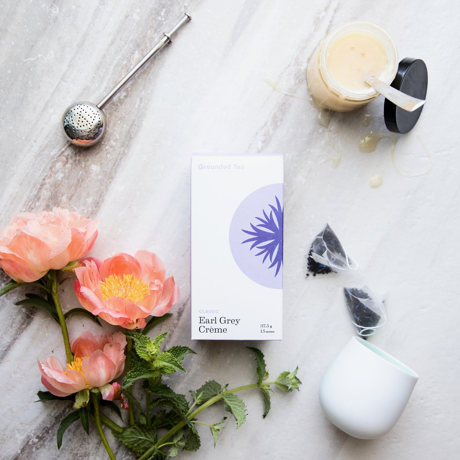 Earl Grey Creme, Black Tea, Bergamot, Vanilla, Tea Sachets