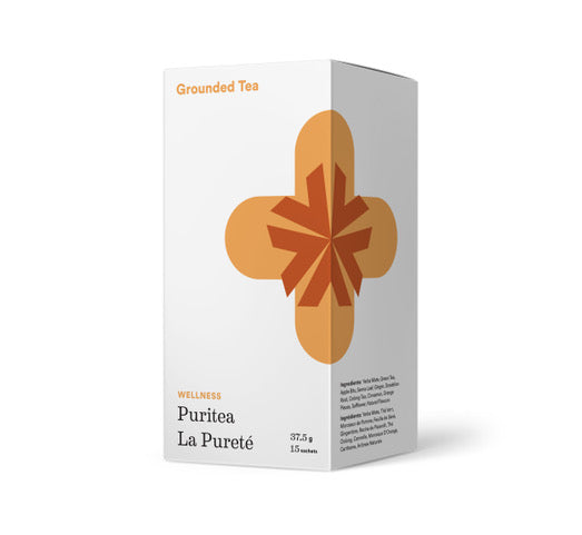 Puritea, Purify, Cleanse, Detox, Oolong, Yerba Mate, Green Tea, Apple, Senna Leaf, Ginger, Dandelion, Cinnamon, Tea Sachets